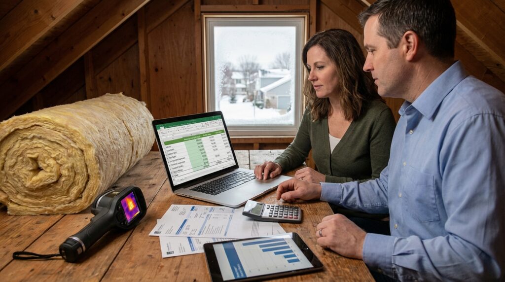 Multiple cost savings factors calculation.