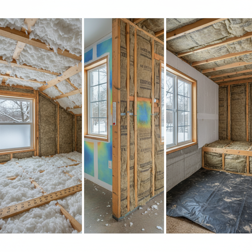Indiana Home Insulation R-Value Guide: Attic, Walls, Crawl Space Recommendations.