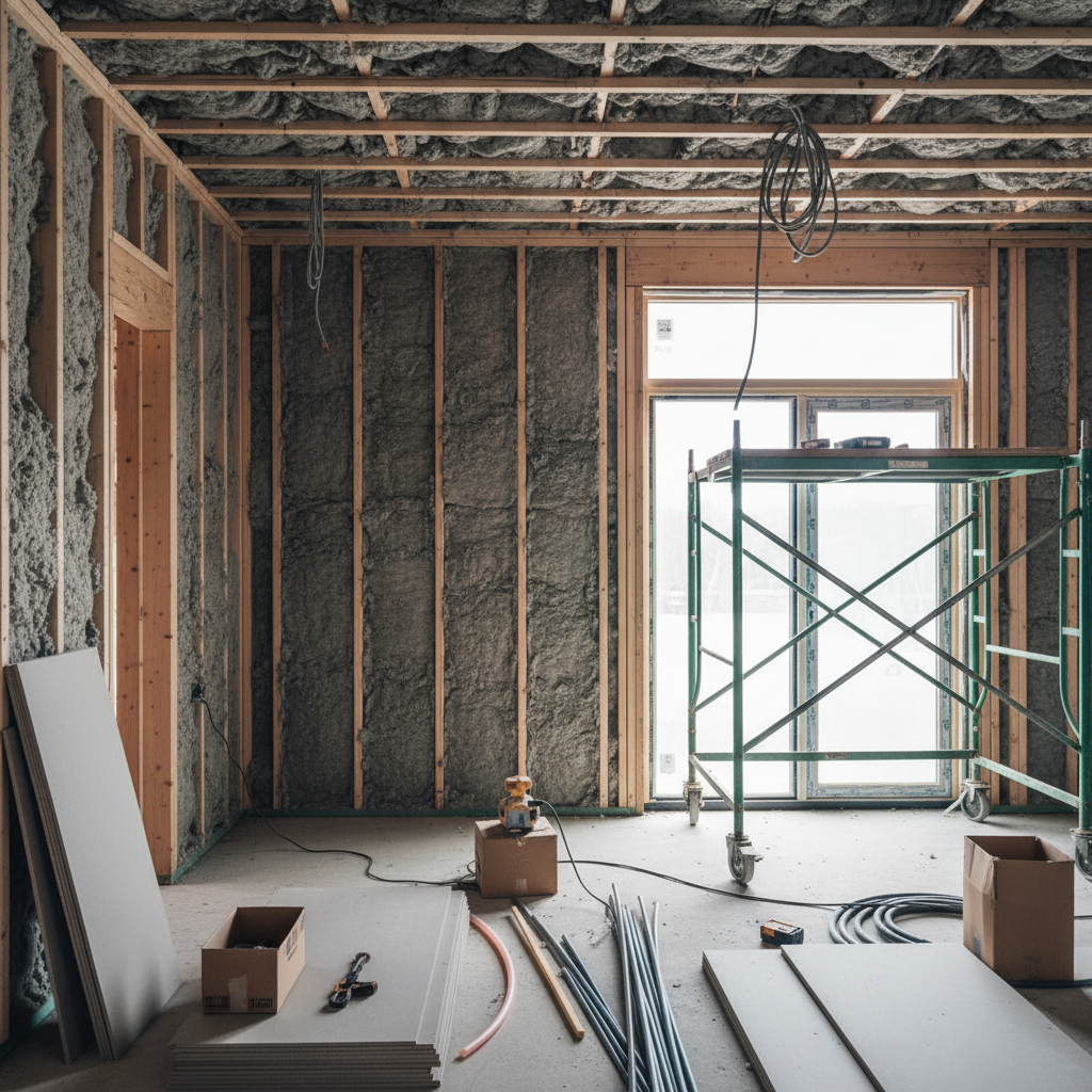 Dense-Pack Wall Insulation